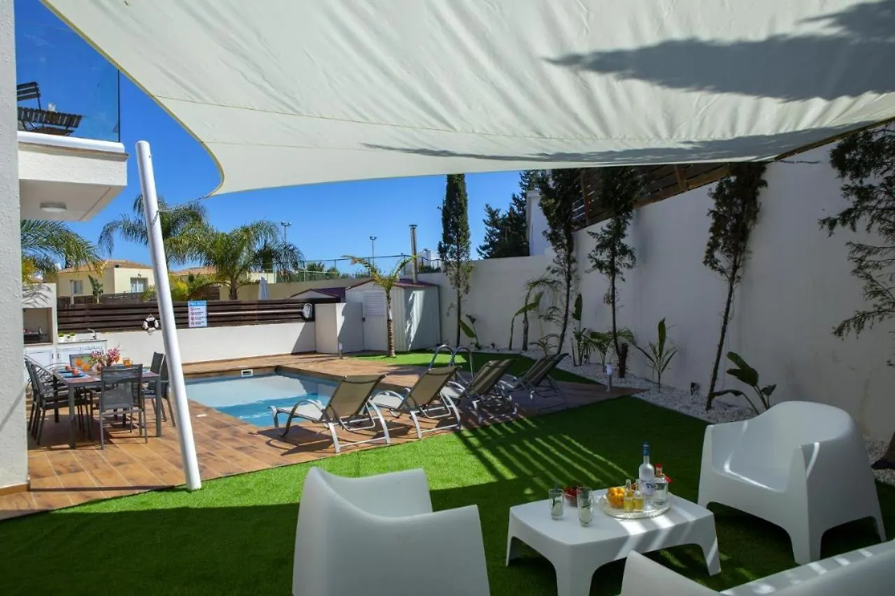 Tsokkos Family Villa - Pool Garden 2' Walk To Beach Protaras 0*,  Cyprus